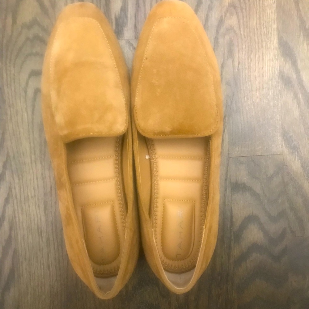 Suede loafers